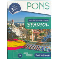  PONS - Nyelvtanfolyam haladóknak - Spanyol (tankönyv + 2 CD) - Akár 3 hónap alatt
