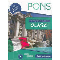  PONS - Nyelvtanfolyam haladóknak - Olasz (tankönyv + 2 CD) - Akár 3 hónap alatt