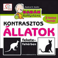  Kontrasztos állatok fekete-fehérben - Babák könyvtára (új kiadás)