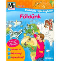 Földünk - Mi MICSODA Junior matricás rejtvényfüzet