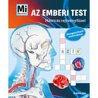Az emberi test /Mi MICSODA Matricás rejtvényfüzet - Beragasztható matricákkal