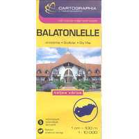  Balatonlelle várostérkép (1:10 000) /Várostérkép-sorozat