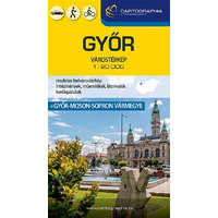  Győr várostérkép (1:20 000) - Várostérkép-sorozat (új kiadás)