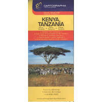  KENYA, TANZÁNIA TÉRKÉP (1:2 500 000) /WORLD TRAVEL MAP