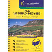  Pilis, Visegrádi-hegység turistakalauz (1:40 000) /Turistakalauz-sorozat