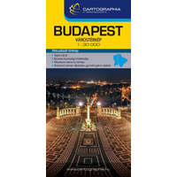  Budapest extra várostérkép 1:30 000 (új kiadás, 2022)