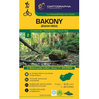 Bakony (északi rész) - Turistatérkép-sorozat 2. (új kiadás, 2022)