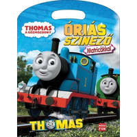  Thomas, a gőzmozdony - Óriás színező matricákkal