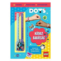 Lego Dots: Kódolt barátság - karkötőkkel - Titkos üzenetek - Több mint 250 matrica - Sötétben világító elemek 2 ajándék