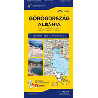 Görögország, Albánia autótérkép - Országtérkép-sorozat 14.