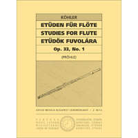 EMB Etűdök fuvolára 1. Op. 33. No. 1.