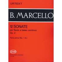 EMB 12 Sonate per flauto e basso continuo Op. 2 - Parte prima (No. 1-6.)
