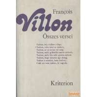 Kriterion Francois Villon összes versei (1987)