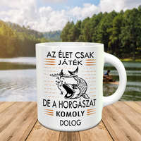 Pecás bögre - Az élet csak játék