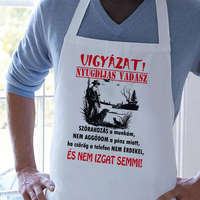 Vadász kötény - Vigyázat nyugdíjas vadász