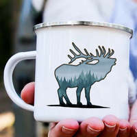 Vadász bögre - Szarvas motívummal