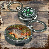 Vadász kulcstartó iránytűvel - Nyúl