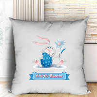Húsvéti nyuszis párna - Happy Easter