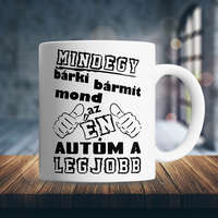 Autós bögrék - Én autóm a legjobb