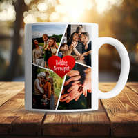 Kollázs fotós bögre - Boldog névnapot