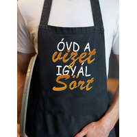 Vicces sörös kötény - Óvd a vizet igyál sört