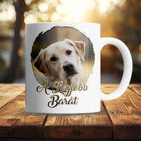 Fényképes kutyás bögre - Legjobb barát