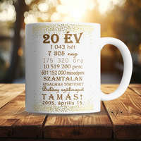 Névre szóló bögre - Boldog szülinapot