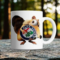 Autós meglepetés - Alfa Romeo Scrat bögre