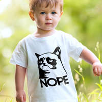 Humoros gyerek póló - Grumpy Cat