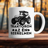 Humoros bögrék - Traktorom a szerelmem