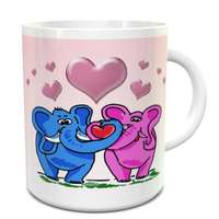 Elefántos bögre - Valentin napi ajándékok