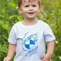 Tépett mintás BMW póló - Autós gyerek pólók