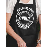 Opel kötény - Igazi férfi Opelt vezet