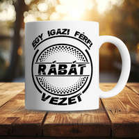 Traktoros bögre - Igazi férfi Rábát vezet