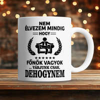 Ajándék főnöknek - Vicces feliratos bögre