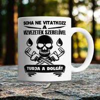 Vízvezeték szerelő ajándék - Bögre szerelőnek