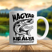 Csukás bögre - Magyar vizek királya bögre