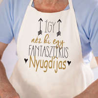 Ajándék nyugdíjasoknak - Fantasztikus nyugdíjas kötény