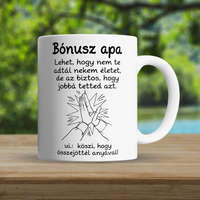 Ajándék nevelőapáknak - Bónusz apa bögre