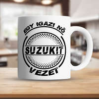 Suzukis bögre - Igazi nő Suzukit vezet