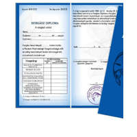 Vicces bizonyítvány - Horgász diploma
