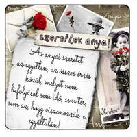 Ajándék anyának - Hűtőmágnes anyának - Az anyai szeretet