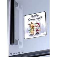 Hűtőmágnes karácsonyra - Boldog Karácsonyt