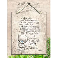 Ajándék apáknak - Falikép - Apa az aki szidalmaival..