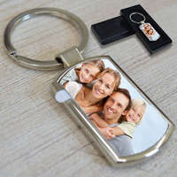 Egyedi kulcstartó - Fényképes fém kulcstartó