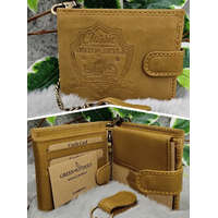 Ajándék motorosoknak - Motoros mintás bőr pénztárca