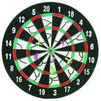 Darts tábla 6 darab dobónyíllal - 40 cm (02884)