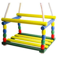 Színes fa gyerekhinta (19078)