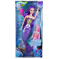 Világító sellő baba - 30 cm többféle (30992)