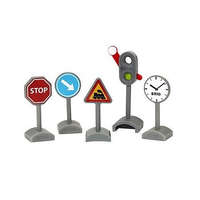 BRIO közlekedési táblák készlet (33864)